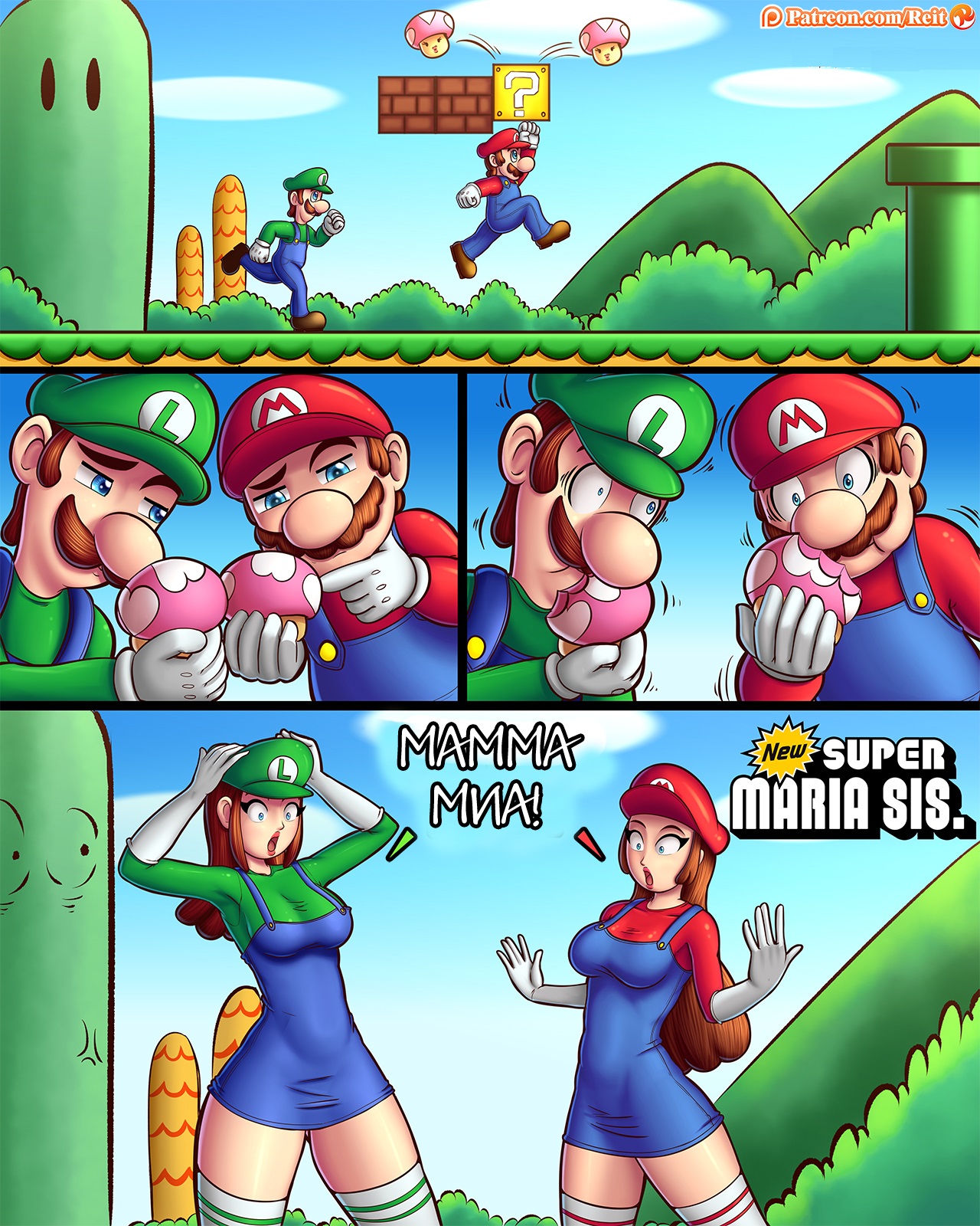 Сёстры Марио в секс плену